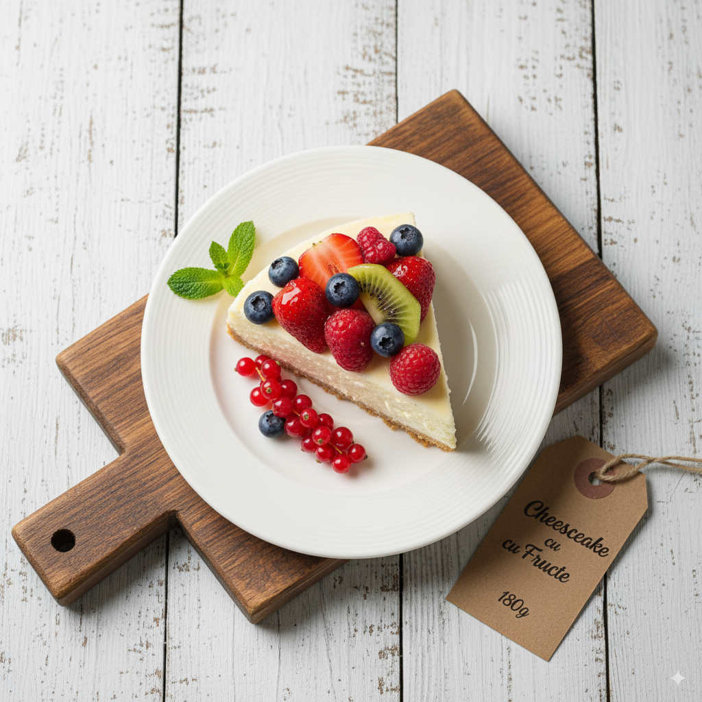 Cheesecake cu fructe